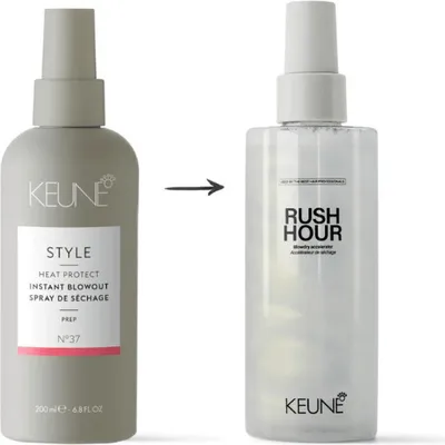 Produktbild von Keune Heat Protect Rush Hour Blowdry Accelerator 200ml - Hitzeschutzspray
