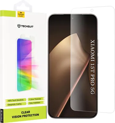 Zdjęcie produktu dla Techsuit - Clear Vision Glass Szkło do Xiaomi 15T Pro - przezroczyste