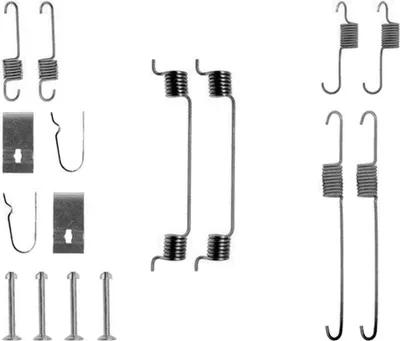 Produktbild von A.B.S. Zubehörsatz Bremsbacken 0699Q Hinten für KIA PRIDE (DA) 0,08kg