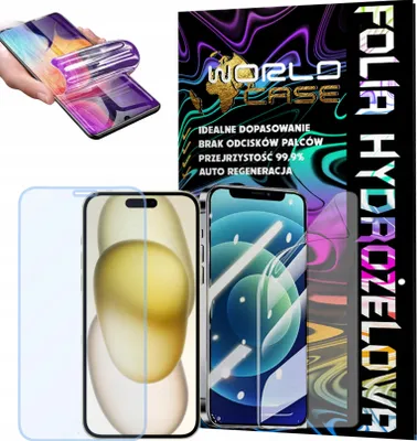 Obrázok produktu pre Ochranná Hydrogélová Fólia Na Displej Iphone 15 Plus Strong