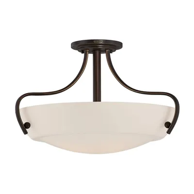 Produktbild von Elstead Chantilly Deckenleuchte E27 3-fach Palladianische Bronze