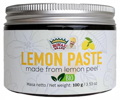 Obrázok produktu pre Citrónová pasta100 g s kúskami citróna pre cukrárstvo
