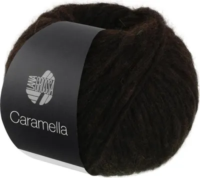 Produktbild von Lana Grossa - Caramella 0005 schwarzbraun