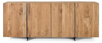 Immagine prodotto di Credenza Larvik in legno di acacia, 80 cm x 200 cm x 40 cm Giner y Colomer