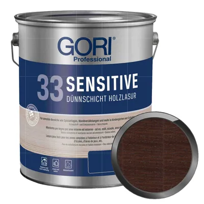 Produktbild von GORI 33 Sensitive 5 Liter Nussbaum