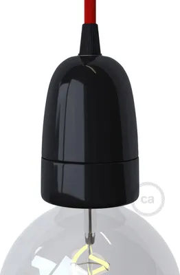 Produktbild von Creative Cables Porzellan E40 Lampenfassung Set Durchsichtig  Durchsichtig One Size