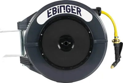 Produktbild von Profi-Schlauchaufroller EBINGER DR 200 – R3, mit 20 m 5/8“ PVC-Schlauch