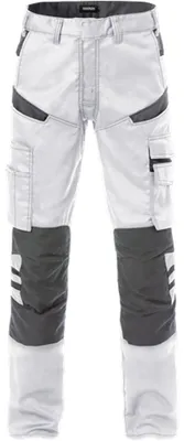 Produktbild von Fristads Hose 2555 STFP Weiß/Grau 54