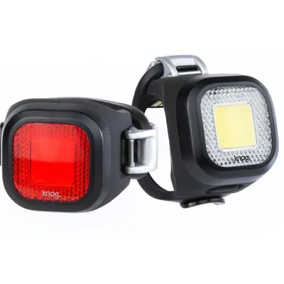 Produktbild von Knog Blinder Mini Chippy Lights Twinpack Black 20 Lumens / 11 Lumens