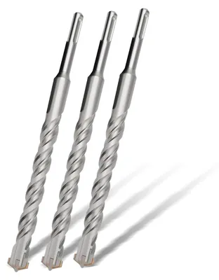 Obrázok produktu pre Boor SDS-Plus – vrták – 8 x 210 mm – vrták do betónu – 3-dielna sada