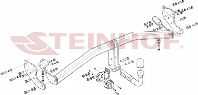 Produktbild von Z546845 Anhängerkupplung passend für KIA Niro 2016-05/2019 starr