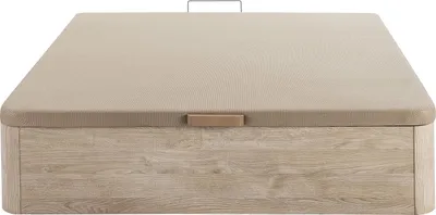 Produktbild von Bettgestell mit Bettkasten mit Schublade - 120 x 200 cm - Holzfarben hell - HESTIA von YSMÉE