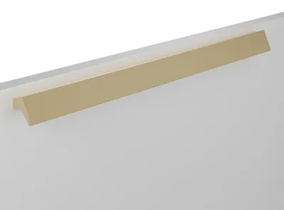Immagine prodotto di Maniglia per mobili in zamak, distanza tra i fori di 320 mm, finitura in ottone galvanizzato