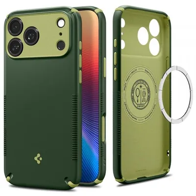 Obrázok produktu pre Spigen ACS12176, Ochranný obal, Apple, iPhone 18 Pro / 17 Pro, 16 cm (6.3"), Zelená