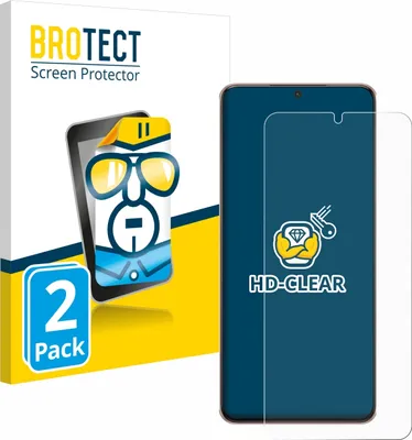 Produktbild von 2x Für Samsung Galaxy S21 Plus 5G Schutzfolie BROTECT Displayschutz Display Schutz Folie Klar Transparent
