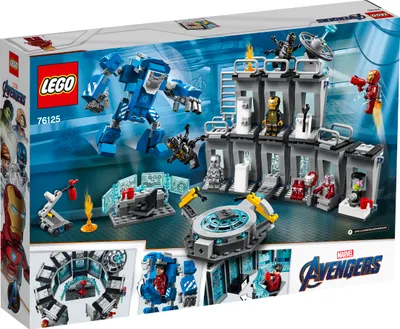 Zdjęcie produktu dla LEGO Marvel Avengers Iron Man Hall of Armor, Zestaw do budowania, 7 lat(a), 524 szt., 720 g