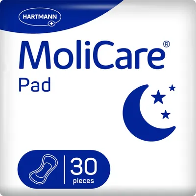 Produktbild von MoliCare Pad Night Inkontinenzeinlagen anatomisch geformt, 30 Stück
