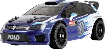 Produktbild von Amewi RC Rallye VW Polo R WRC HyperGo 1:14 RTR blau
