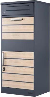 Image de Boîte à colis sécurisée Parcelsafe - Boîte à colis sécurisée - Boîte aux lettres - Éclairage extérieur