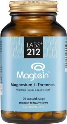 Obrázek produktu pro Labs212 Magnesium l-threonát magnezium (90 kapslí) 5903943955817