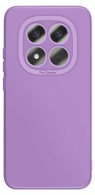 Produktbild von Avizar, Silikon Hülle mit Kamera Schutzverstärkung für Redmi Note 15 Pro+, Violett