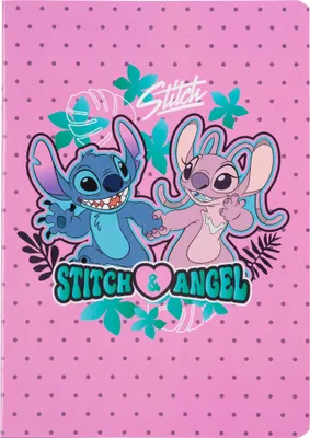 Image de Cahier Colorino Stitch 3 A5, ligné
