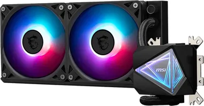Obrázek produktu pro MSI MAG Coreliquid I240, Kapalinový chladič typu vše v jednom, 12 cm, Černá