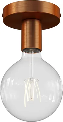 Image de Fermaluce Metal, le point lumineux en métal pour mur ou plafond