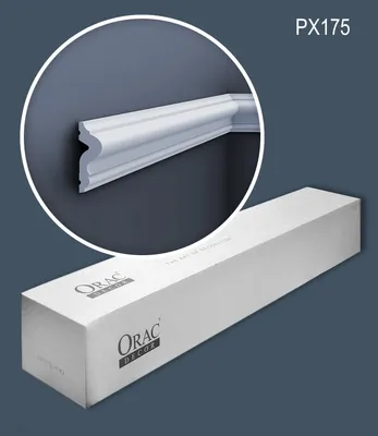 Produktbild von Orac Decor PX175-box-10 AXXENT Wandleisten 1 Karton SET mit 10 Friesleisten 20 m