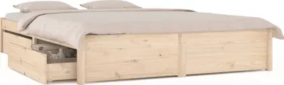 Produktbild von vidaXL Bett mit Schubladen 200x200 cm