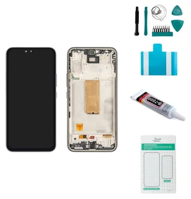Produktbild von Samsung Galaxy A54 5G Display (mit Rahmen) Schwarz - Set
