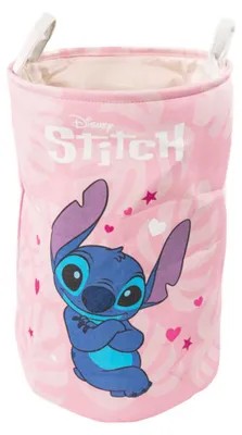 Produktbild von Disney Stitch Kinder freistehender Aufbewahrungskorb Wäschebehälter Wäsche