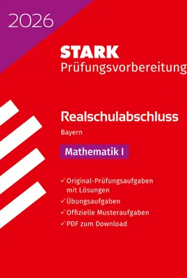 Produktbild von STARK Mathematik I - Realschulabschluss 2026 Bayern - Prüfungsvorbereitung