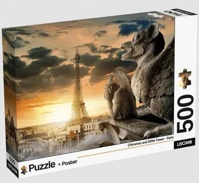 Zdjęcie produktu dla Puzzle 500 Adults Paryż - Lisciani
