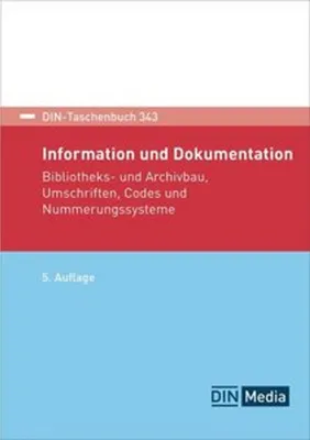 Produktbild von DIN-Taschenbuch 343
