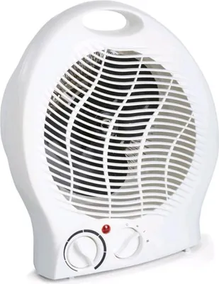 Zdjęcie produktu dla Termowentylator farelka grzejnik elektryczny, regulacja mocy, termostat, 22 x 13,5 x 26,5 cm