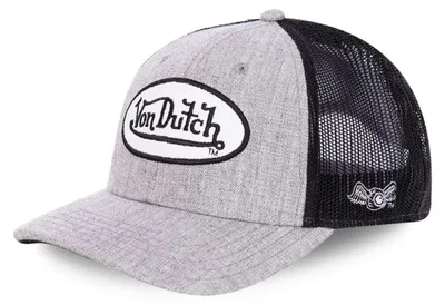 Produktbild von Von Dutch Trucker Cap Terry grey melange