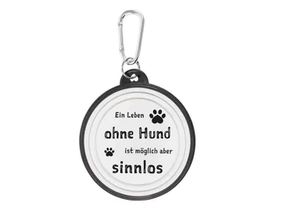 Produktbild von Hundenapf ohne Hund sinnlos Walkies by bb-Klostermann - Faltbarer Hundenapf to go