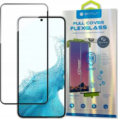 Obrázok produktu pre Bestsuit 3D Edge Nano Flexi ochrana obrazovky pre Samsung Galaxy S22 + (S22 Plus)