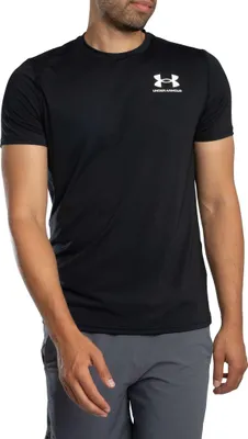 Produktbild von Under Armour Heatgear Fitted SS Herren Black XXL