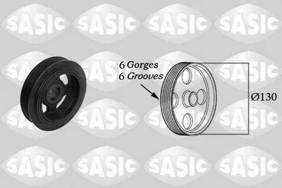 Obrázek produktu pro Řemenice, hřídel motoru SASIC 2156048