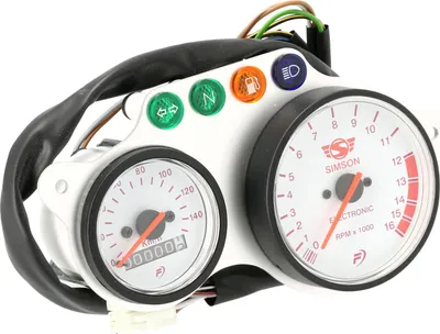 Produktbild von Anzeigeeinheit Facomsa - Tachometer + Drehzahlmesser - Simson RS125
