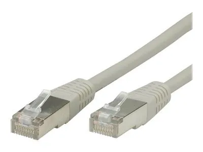 Productafbeelding van VALUE Patchkabel Cat.6 (klasse E) S/FTP (PiMF), grijs, 7 meter