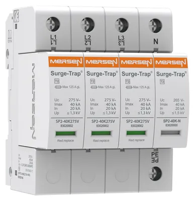 Immagine prodotto di Scaricatore di sovratensione Mersen STPT2-40K275V-4PG 83020146