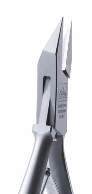 Produktbild von ERBE-ECKENNAGELZANGE Fußnagelzange ROSTFREI CM 11,5 RUNDE SPITZE,ROSTFREI, Solingen