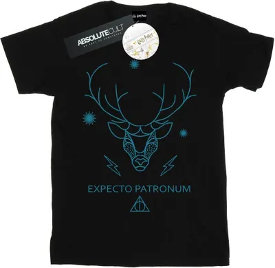 Produktbild von Harry Potter - "Expecto Patronum" T-Shirt für Jungen BI20784 (152-158) (Schwarz)