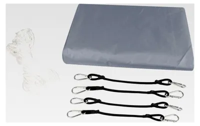 Produktbild von Sonnensegel 4 x 4 m grau