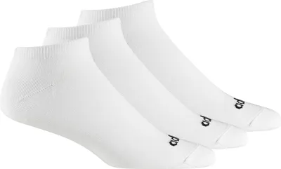 Produktbild von 3er Pack adidas Thin Linear Low-Cut Socken Uni 000 - white/black 43-45