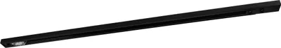 Produktbild von QAZQA - Modern 1 Meter schwarze Schiene für 1-phasige Schiene - Iconic I Wohnzimmer I Schlafzimmer - Stahl Länglich - LED geeignet