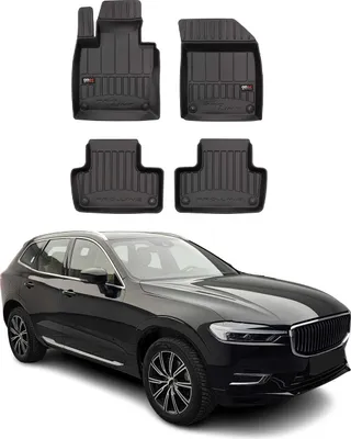 Image de OMAC Tapis de sol en caoutchouc pour Volvo XC60 2017-2024 Noir Premium
